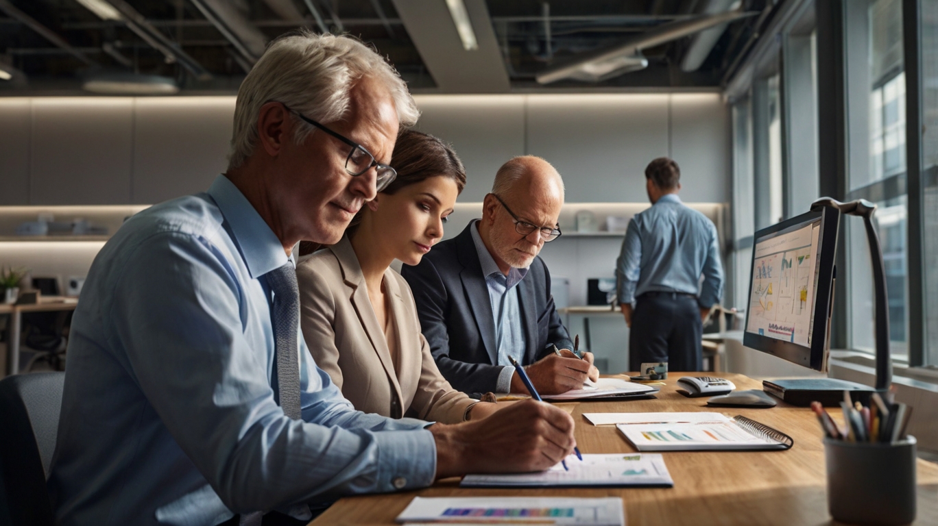 Finanzberatung in Aktion